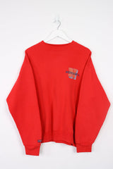 Vintage Nebraska Logo Sweatshirt XL - Red - ENDKICKS