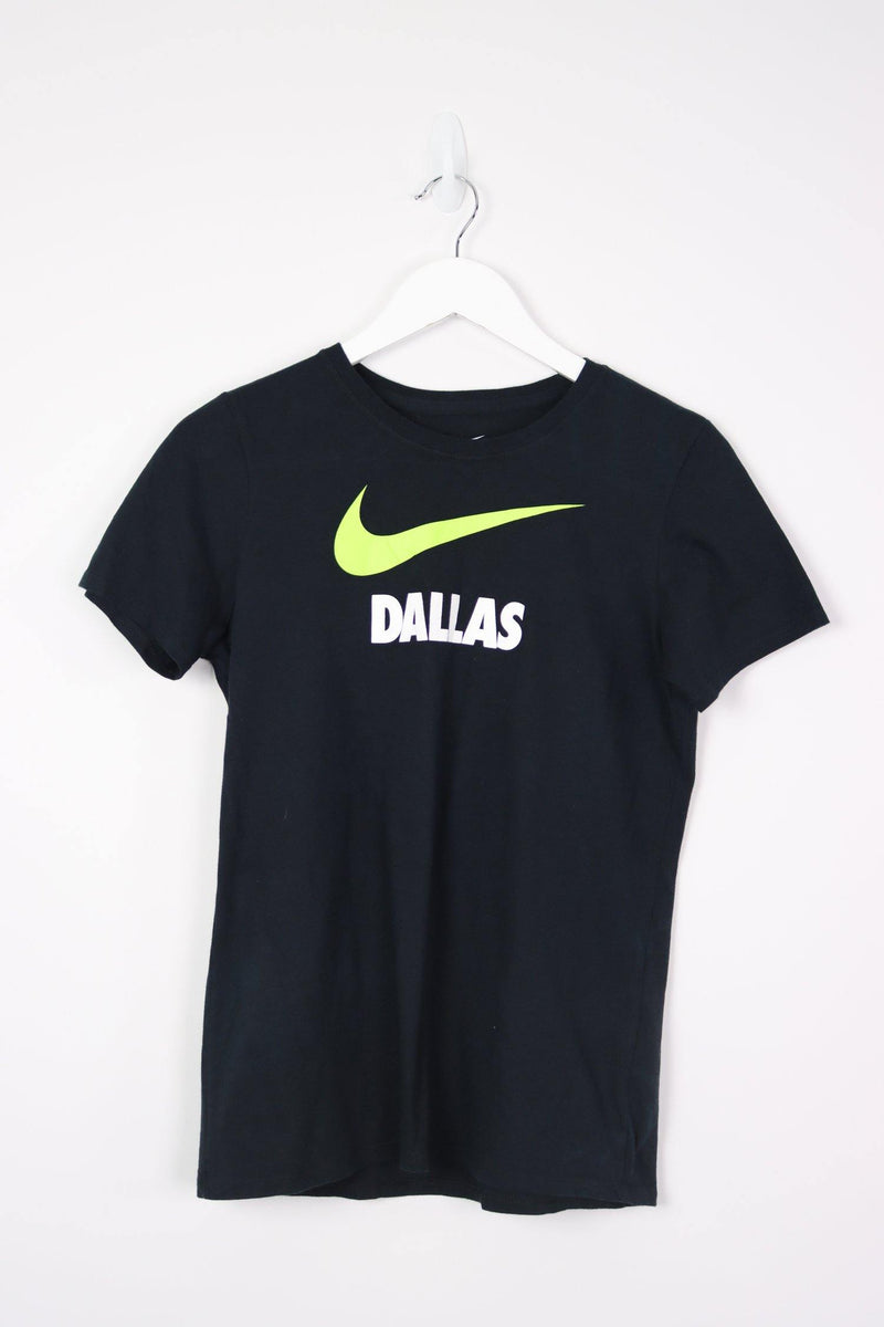 Vintage Nike Dallas Logo T-Shirt (W) M - Black - ENDKICKS