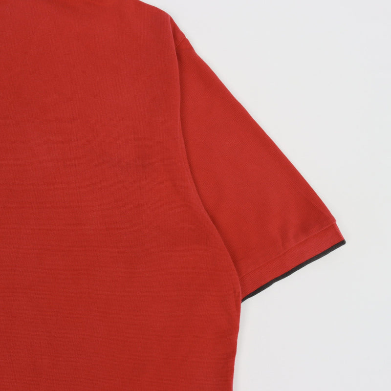 Vintage Nike Logo Polo Shirt XXL - Red - ENDKICKS