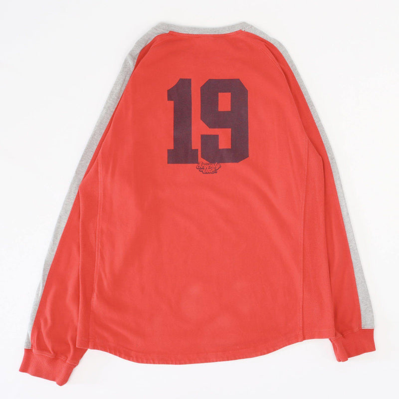 Vintage Nike Logo Sweatshirt XL - Red - ENDKICKS