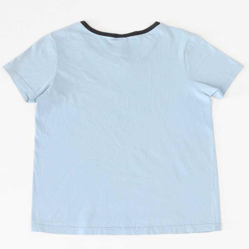 Vintage Nike Logo T-Shirt Women S - Blue - ENDKICKS