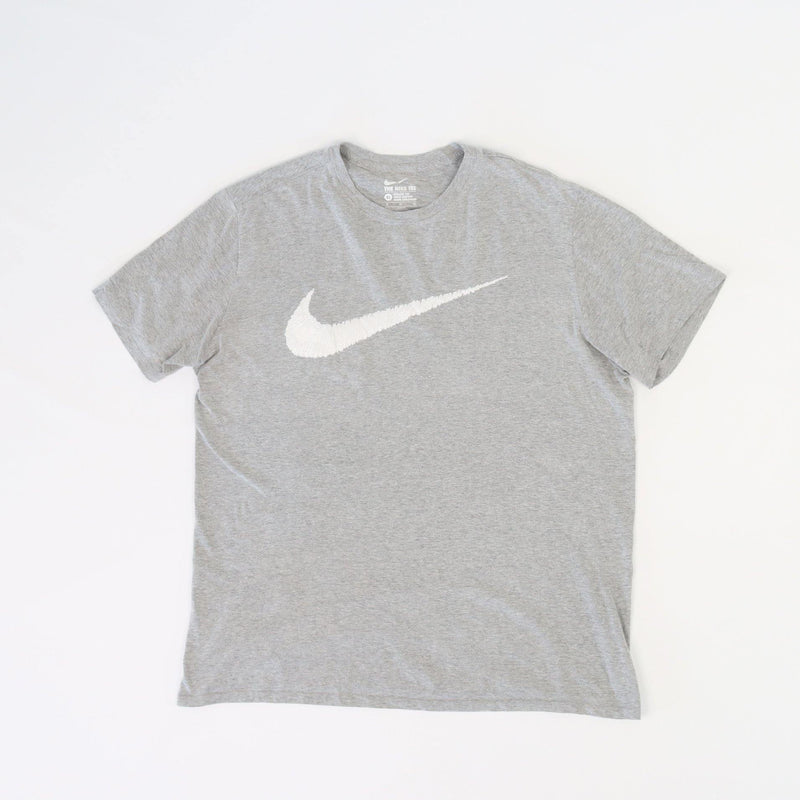 Vintage Nike Logo T-Shirt XL - Grey - ENDKICKS