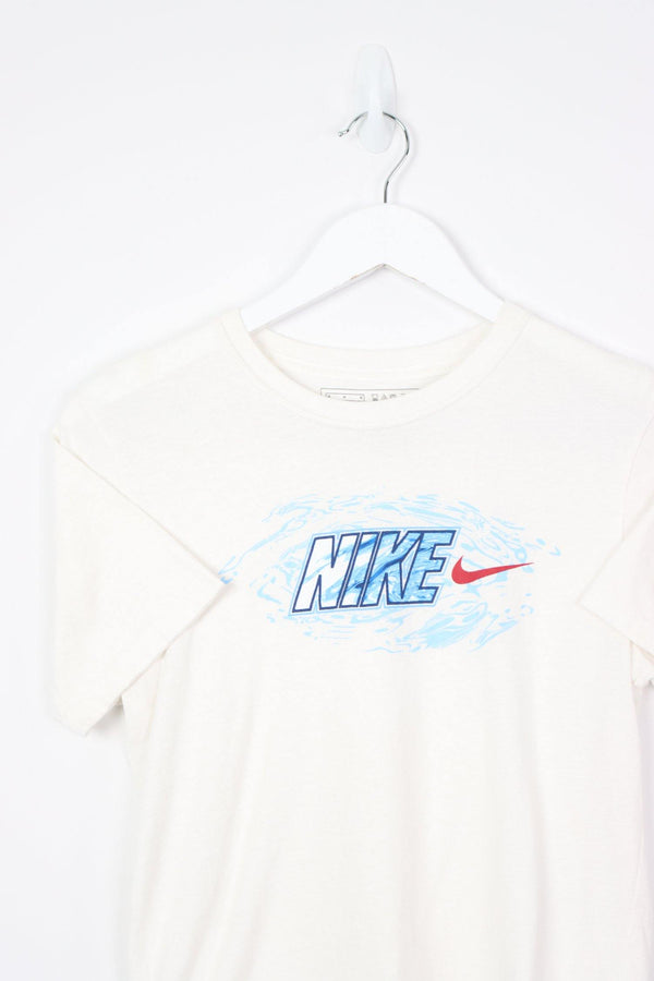 Vintage Nike Logo T-Shirt XXS - White - ENDKICKS