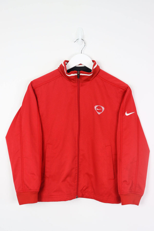 Vintage Nike Logo Zip Sweatshirt (W) XXS - Red - ENDKICKS
