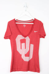 Vintage Nike Oklahoma University T-Shirt (W) S - Red - ENDKICKS