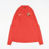 Vintage Nike Real Colorado 1/4 Zip Sweatshirt L - Red - ENDKICKS