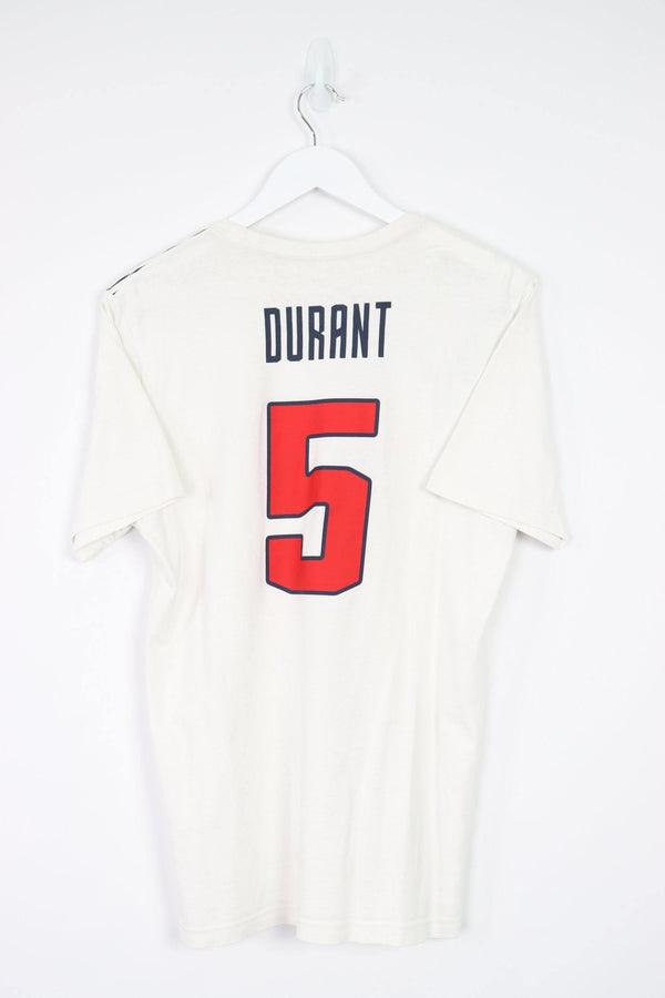 Vintage Nike USA Kevin Durant T-Shirt S - White - ENDKICKS