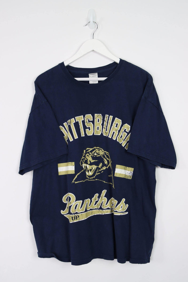 Vintage Pittsburgh Panthers T-Shirt XL - Blue - ENDKICKS