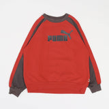 Vintage Puma Crewneck Sweatshirt XS - Red - ENDKICKS
