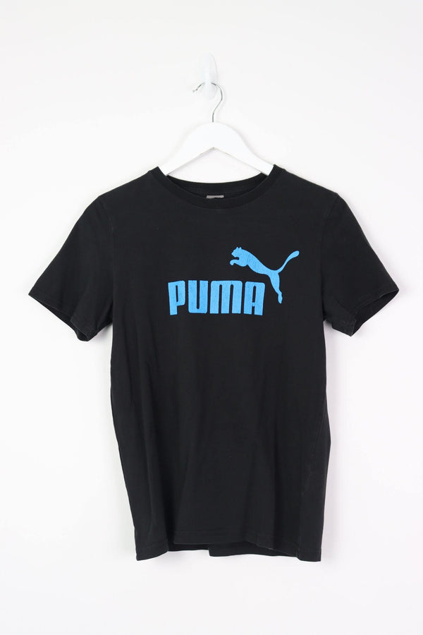 Vintage Puma Logo T-Shirt XS - Black - ENDKICKS
