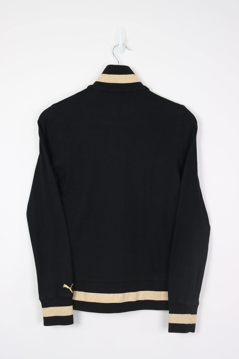 Vintage Puma Zip Sweatshirt (W) M - Black - ENDKICKS