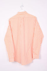 Vintage Ralph Lauren Logo Shirt M - Orange - ENDKICKS