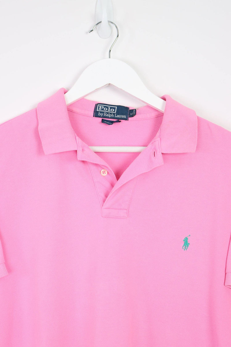 Vintage Ralph Lauren Polo Shirt L - Pink – ENDKICKS