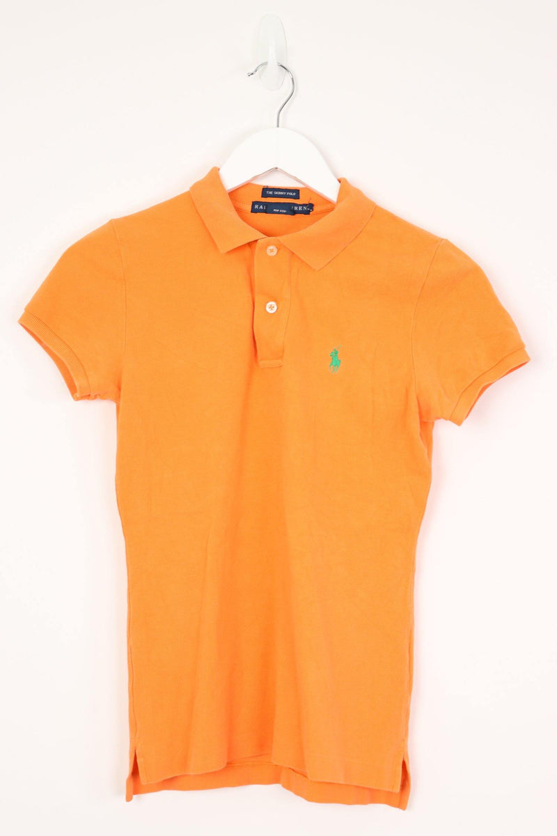 Vintage Ralph Lauren Polo Shirt (W) XS - Orange - ENDKICKS