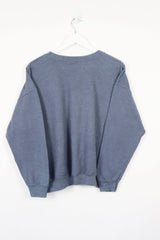 Vintage Recovery Logo Sweatshirt Women L - Grey - ENDKICKS