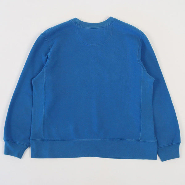 Vintage Reebok Logo Sweatshirt Women XS - Blue - ENDKICKS