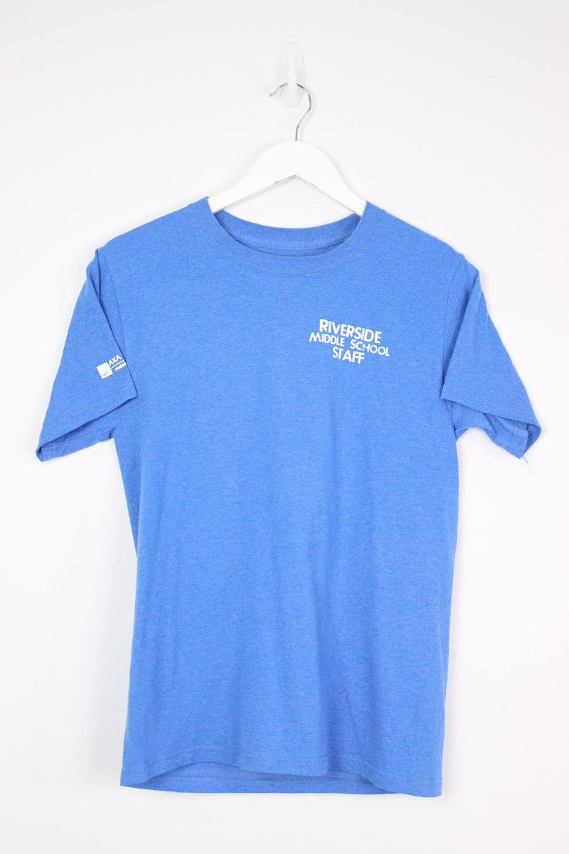 Vintage Riverside Logo T-Shirt S - Blue - ENDKICKS
