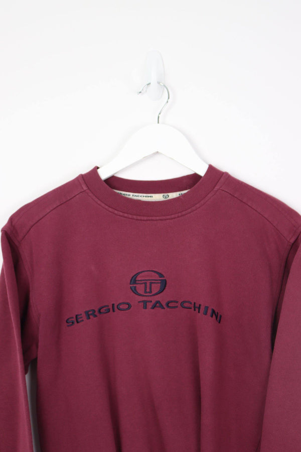 Vintage Sergio Tacchini Sweatshirt (W) XS - Red - ENDKICKS