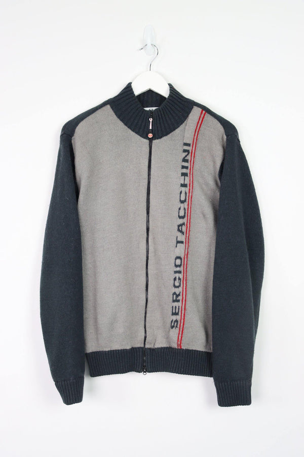 Vintage Sergio Tacchini Zip Sweatshirt S - Grey - ENDKICKS