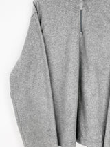 Vintage Starter 1/4 Zip Sweatshirt XL - Grey - ENDKICKS