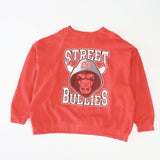 Vintage Street Bullies Logo Sweatshirt XXL - Red - ENDKICKS