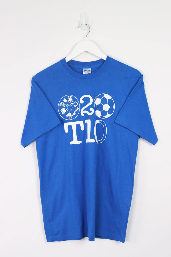 Vintage T10 Logo T-Shirt M - Blue - ENDKICKS