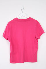 Vintage Tommy Hilfiger Logo Polo Shirt (W) L - Pink - ENDKICKS