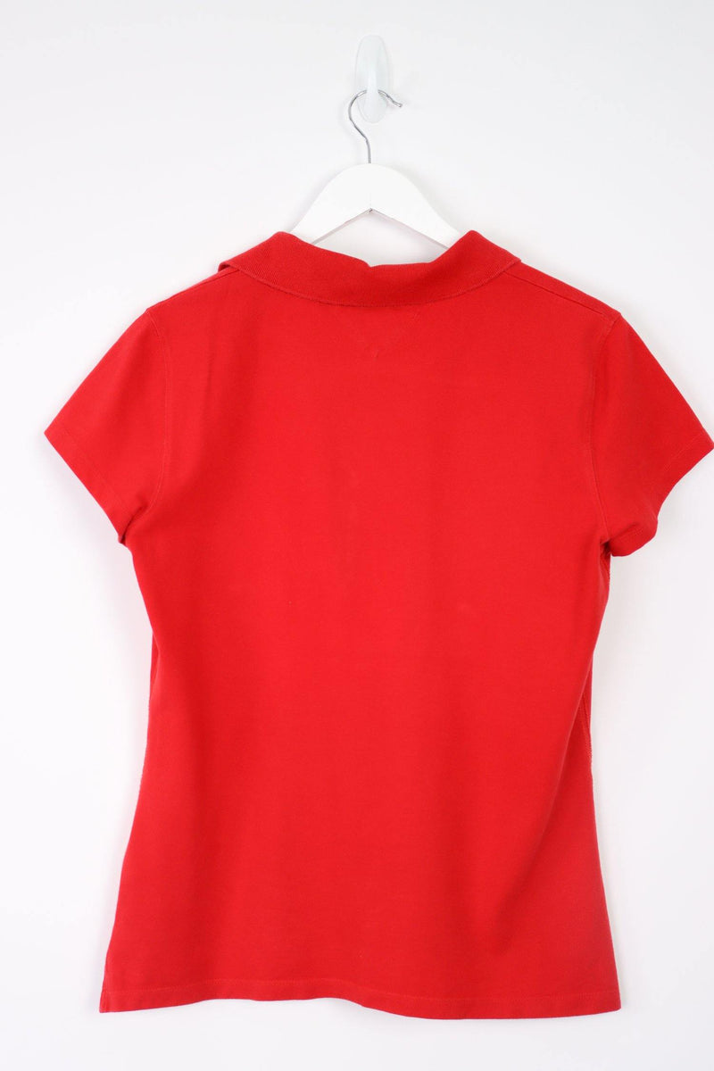 Vintage Tommy Hilfiger Logo Polo Shirt (W) XL - Red - ENDKICKS