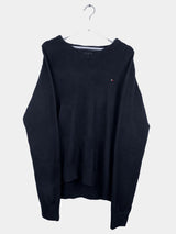 Vintage Tommy Hilfiger Sweatshirt L - Blue - ENDKICKS