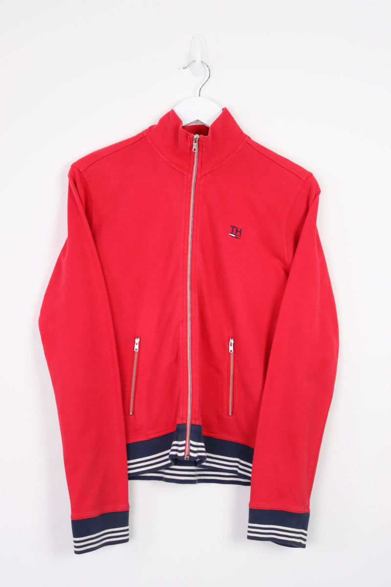 Vintage Tommy Hilfiger Zip Sweatshirt (W) M - Red - ENDKICKS