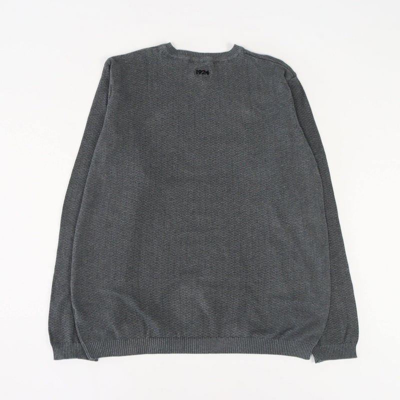 Vintage Umbro Logo Sweatshirt XXL - Grey - ENDKICKS