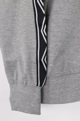 Vintage Umbro Zip Sweatshirt S - Grey - ENDKICKS