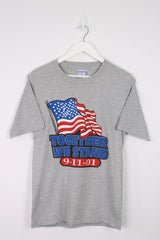 Vintage USA Logo T-Shirt M - Grey - ENDKICKS