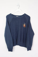 Vintage WLYC Sweatshirt (W) L - Blue - ENDKICKS